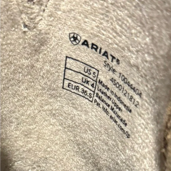 Ariat Kids' Tan and Camouflage Boots - Picture 4 of 6